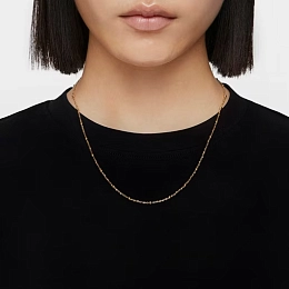 TOUS 18K Gold plated Silver Necklace/ 311901790