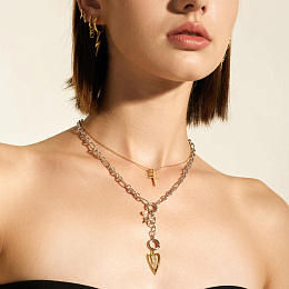 Ania Haie 14K Ոսկեպատ Արծաթյա Չարմ/ NC048-37G