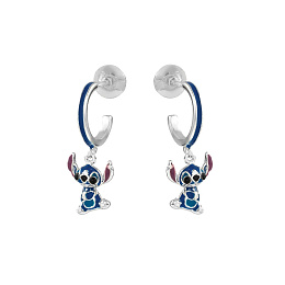 Disney Children's Silver Earring/ ES00098SRHL