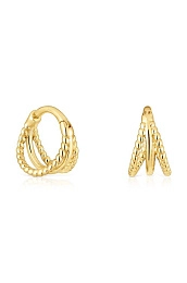 TOUS 18K Gold Earring/ 1004134600