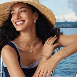 Ania Haie 14K Ոսկեպատ Արծաթյա Վզնոց/ N075-04G