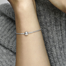 Sterling silver snake chain bracelet