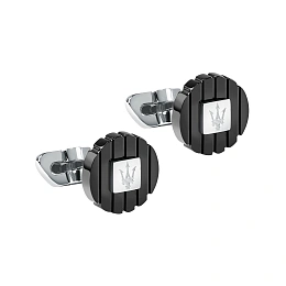 Maserati Stainless Steel Cufflinks/ JM5249JD02