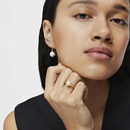 TOUS 18K Gold plated Silver Ring/ 111235510