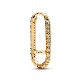 PANDORA Me 14K Gold Plated Silver Earring/ 262796C01