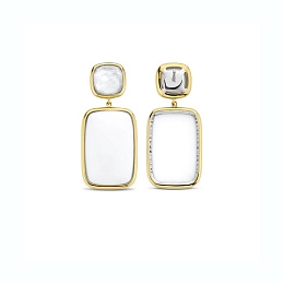 Ti Sento 14K Gold Plated Silver Earring/ 7876WA