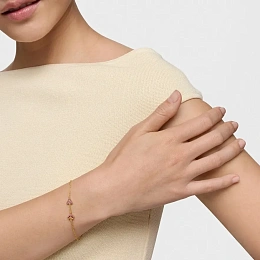 TOUS Серебряный браслет с 18K позолотой/ 1004561500