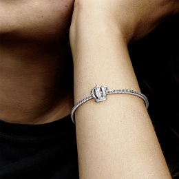 PANDORA Moments Silver Charm/ 790930