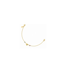 TOUS Серебряный браслет с 18K позолотой/ 1004610500