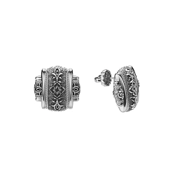 Silver Earring "Tohm"/CD053