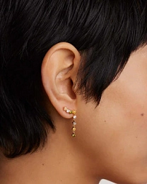 PDPAOLA 18K Gold Plated Silver Earring/ AR01-542-U