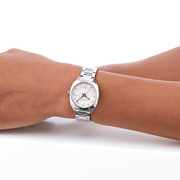 GG2570 SM WHITE G 12 DIAM/STEEL VINTAGE/BRACELET