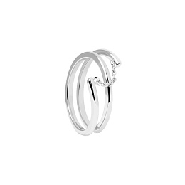 PDPAOLA Silver Ring/ AN02-890-18