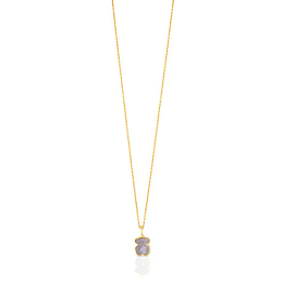 18KT GOLD CHOKER MOTHER OF PEARL  CHAIN