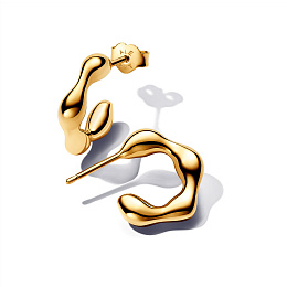 PANDORA Essence 14K Gold Plated Silver Earring/ 263269C00