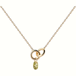 PDPAOLA 18K Gold Plated Silver Necklace/ CO01-845-U
