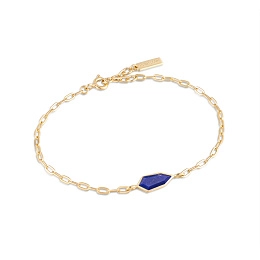 Ania Haie 14K Gold Plated Silver Bracelet/ B042-01G-L