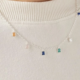 TOUS Silver Necklace/ 915432580