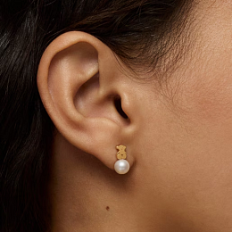 TOUS 18K Gold Earring/ 815260070