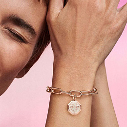 PANDORA Me 14K Rose Gold Plated Silver Charm/ 783036C01