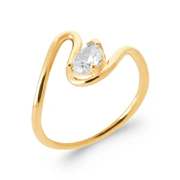 Maison de la Bijouterie 18K Gold Plated Ring/ 2993010-56