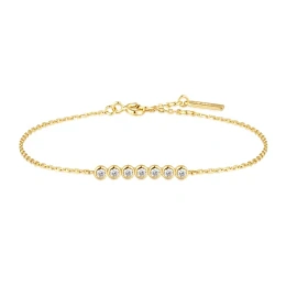 Ania Haie 14K Gold Plated Silver Bracelet/ B058-02G