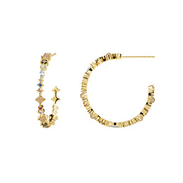 PDPAOLA 18K Gold Plated Silver Earring/ AR01-221-U