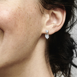 PANDORA Moments Silver Earring/ 291199C01