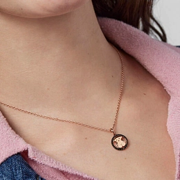 TOUS 18K Gold plated Silver Necklace/ 712164690