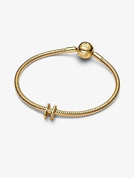 PANDORA Moments 14K Gold Plated Silver Charm/ 763954C00
