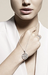 PANDORA Moments Silver Necklace/ 390384CZ-80