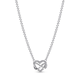 PANDORA Moments Silver Necklace/ 392666C01-50