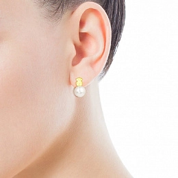 TOUS 18K Gold Earring/ 214833000