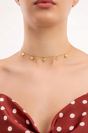 Ania Haie 14K Ոսկեպատ Արծաթյա Վզնոց/ N009-07G
