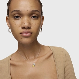 TOUS 18K Gold Plated Necklace/1004358900