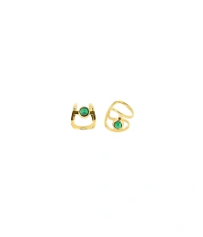Zag Bijoux Ականջօղ/ SLK09962-01GRN
