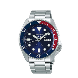 SEIKO 5 SPORTS SS HL MB ZB BLAU 10 BAR