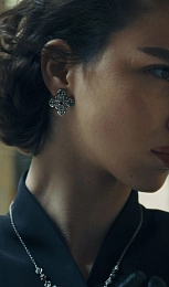Silver Earring "Shurishkan"/CD0801
