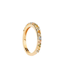 PDPAOLA 18K Gold Plated Silver Ring/ AN01-C07-14