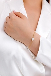 Ania Haie 14K Ոսկեպատ Արծաթյա Թևնոց/ B019-01G