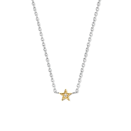 Ti Sento 14K Позолоченное Серебряное Ожерелье/ 3976ZY-42