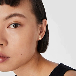 TOUS 18K Gold Earring/ 611000110