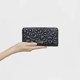 CLEA.COT,WALLET M.T GRETA BLACK