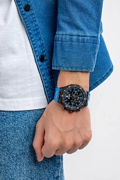 Edox  Men's  Wristwatch/ 10109 37NBUCA NIBU Switzerland