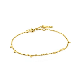 Ania Haie 14K Gold Plated Silver Bracelet/ B005-02G