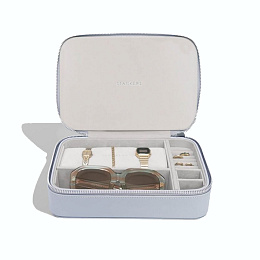 Lavender Zipped Jewellery & Accessories Box