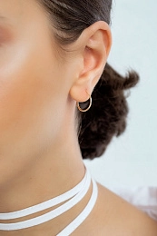Ania Haie 14K Ոսկյա Ականջօղ/ EAU001-08YG