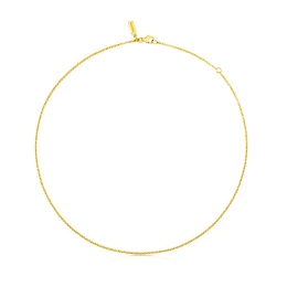 TOUS 18K Gold plated Silver Necklace/ 111902600