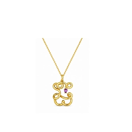 TOUS Серебряное ожерелье с позолотой 18K/ 1004611600