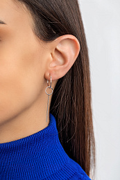 MODERN SOLID DROP EARRINGS